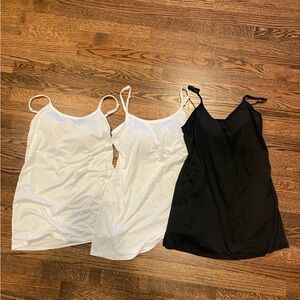 Tunic length tanks